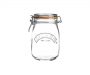 1.0 L 1.0 litre Kilner jar round clip top glass storage jar Mason Jar kitchen storage jars Heart of the Home Lytham www.potdolly.com 0025.022_1