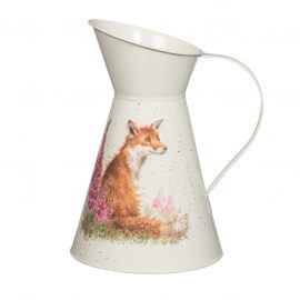 WRENDALE DESIGNS FLOWER JUG FOXGLOVES FOX ENAMEL METAL JUG HEART OF THE HOME LYTHAM POTDOLLY