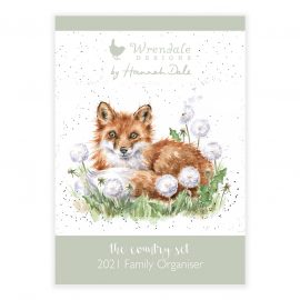 Wrendale Designs Hannah Dale Family Calendar 2021 Heart of the Home Lytham www.potdolly.com