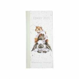 Wrendale Designs Hannah Dale SLIM DIARY 2021 HANDBAG DIARY Heart of the Home Lytham www.potdolly.cOm