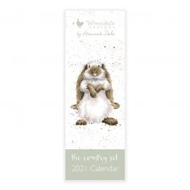 Wrendale Designs Hannah Dale THE COUNTRY SET SLIM Calendar 2021 Heart of the Home Lytham www.potdolly.com