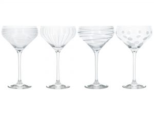 Mikasa Cheers Glasses Champagne Saucers Lead Free Crystal Heart of the Home Lytham www.potdolly.com (2)