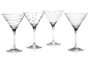 Mikasa Glasses Martini Cocktail Lead Free Crystal Heart of the Home Lytham www.potdolly.com