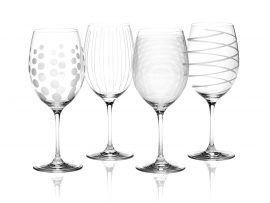 Mikasa Glasses White Wine Red Wine Glasses Lead Free Crystal Heart of the Home Lytham www.potdolly.com