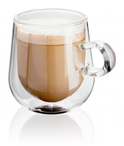 Double walled latte glasses JDG35 Judge Double Wall Set of 2 Latte Glass 300ml - Propped - Reflection Heart of the Home Lytham www.potdolly.com