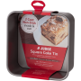 JUDGE BAKEWARE SQUARE CAKE TIN 7 INCH DEEP CAKE TIN LOOSE BASE NON STICK HEART OF THE HOME LYTHAM WWW.POTDOLLY.COM A
