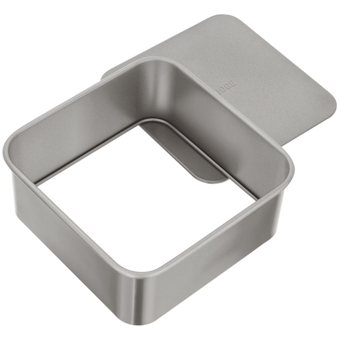 Square loose bottom cake on sale tin