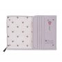 Note Book Wallet Wrendale Designs Notebook Wallet Travel Wallet Jotter Wallet Bumble Bee Purple Flowers Heart of the Home Lytham www.potdolly,com NBW002_a