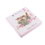 Wrendale Designs Pocket Mirror Pink Compact Mirror Wrens Birds Home Tweet Home Home Sweet Home Heart of the Home Lytham www.potdolly.com MR009_b