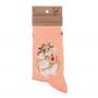 Wrendale Designs socks bamboo socks Apricot Peach Diet Starts Tomorrow Hamster Sock Heart of the Home Lytham www.potdolly.com