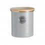 COFFEE STORAGE CANISTERS STORAGE TINS GREY GRAY TYPHOON LIVING HEART OF THE HOME LYTHAM WWW.POTDOLLY.COM